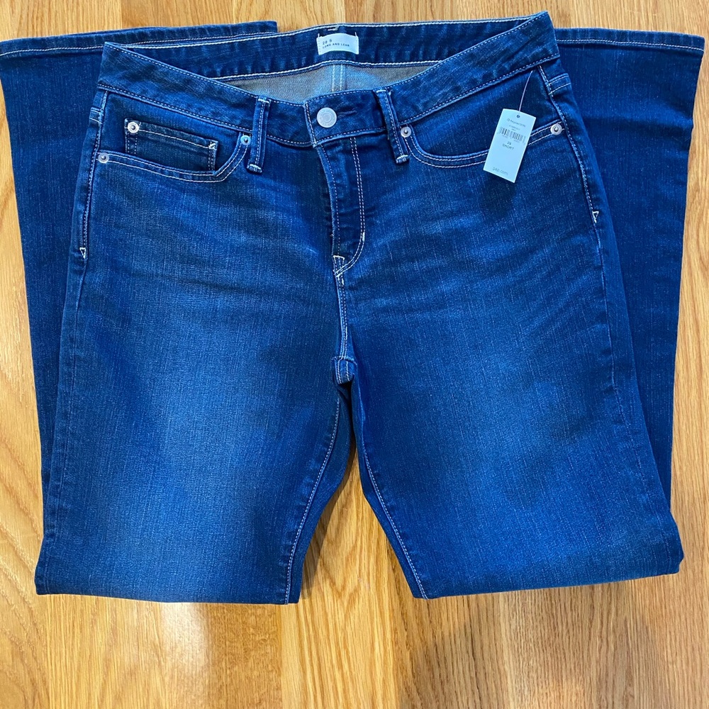 Gap NWT Long and Lean Medium/Dark Wash: 29S